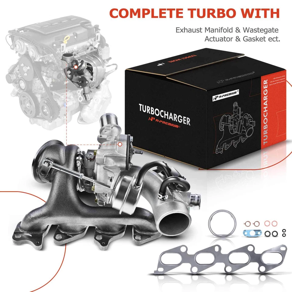 Turbocharger Turbo Charger GT1446V Fit for Holden Cruze JH 2011-2016 1.4L 781504 - image 2 of 4