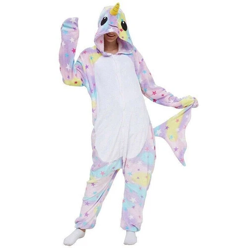 Unisex Pyjama Pajamas Kigurumi Onesie11 Adult Animal Xmas Cosplay Costume New - Picture 14 of 19