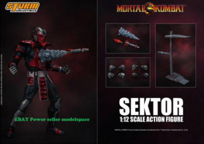 モータルコンバット ストーム コレクタブルズ SEKTOR 1/12 1/12 Scale Storm Toys SEKTOR MORTAL KOMBAT Action Figure IN STOCK