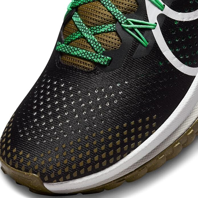 Nike React Pegasus Trail 4 Men Running Shoe Black Green DJ6158-006 NEW Nike Air Zoom Pegasus Trail 4 Mens - 006 main image 4