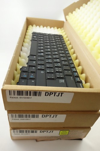 NEW Genuine Keyboard for Dell Latitude E5440 DPTJT / 0DPTJT - Zdjęcie 3 z 8