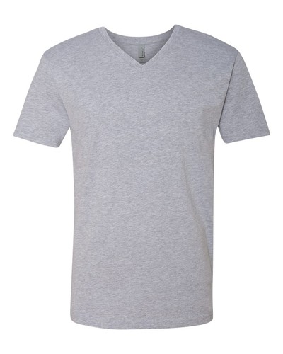 Next Level Premium Men's V-Neck T-Shirt Ultra Soft Basic Plain V Neck ...