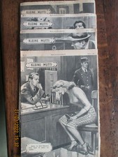 11 old novel books from D'ANCONA series " Little MuttI " - vintage 1950s 