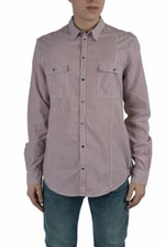 Dolce & Gabbana "Sicilia" Men's Multi-Color Striped Dress Shirts US 17 IT 43