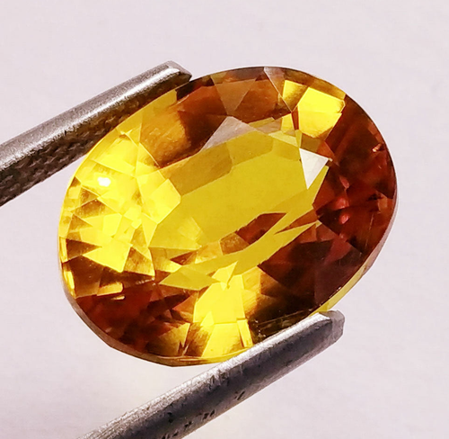 Topaze Jaune Naturelle 1000 Carats - Certifiée AGL - Gemme Libre Ronde - Inde/Brésil