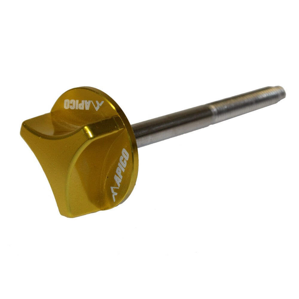 Apico Air Filter Bolt CNC 70mm SUZUKI RM-Z450 05-23 Yellow