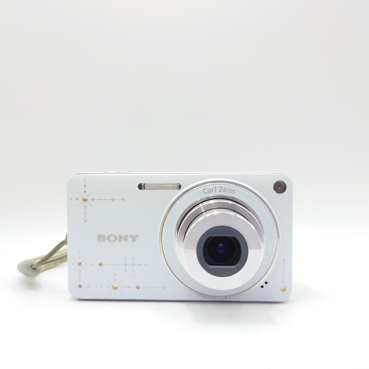 Exc---]Sony Cyber-shot DSC-W350D White 14.1MP Digital Camera