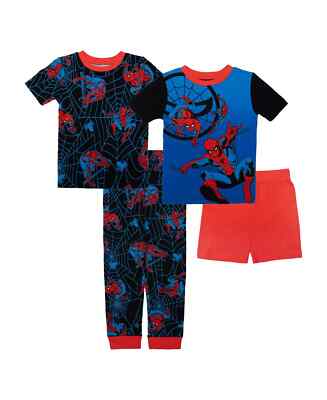 Spiderman Pajamas Big Boys Pajama Bottoms New Little Big Boys