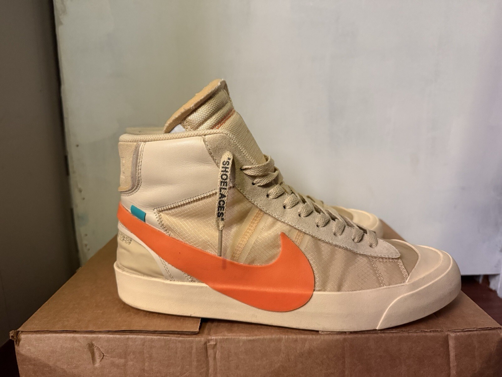 OFF WHITE X NIKE Blazer Nike X Off White All Hallows Eve taglia 13 M