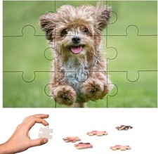 Personalized Wooden Puzzle Customize with Your Own Pictures for Families