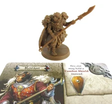 ZOMBICIDE: White Death Frozen Fortress KOTAHI Mini & Card NEW!!