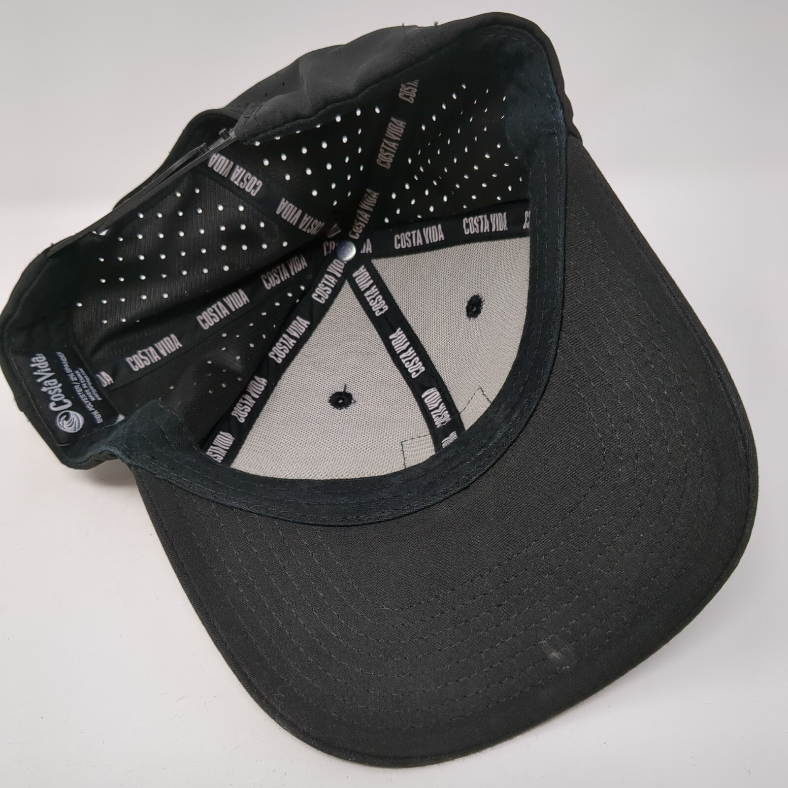 Costa Vida Patch Snapback Hat Black One Size Adju… - image 6