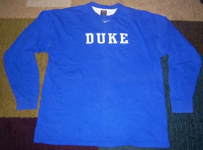 duke long sleeve nike