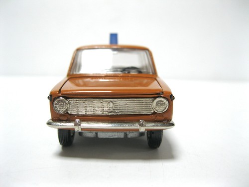 VAZ 2101 POLICE Patrol LADA car model 1:43 made in USSR Novoexpor - Picture 4 of 12