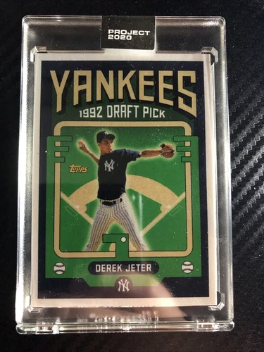 2020 Topps Project 2020 - 1993 Topps Grotesk #59 Derek Jeter