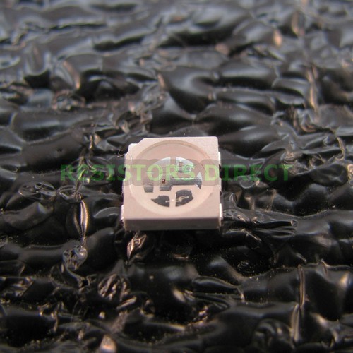 50x RGB 5050 SMD LED PLCC-6 6Pin 3 Chip 5mm Red Green Blue 6 Pin US Seller Z26 - Picture 2 of 2