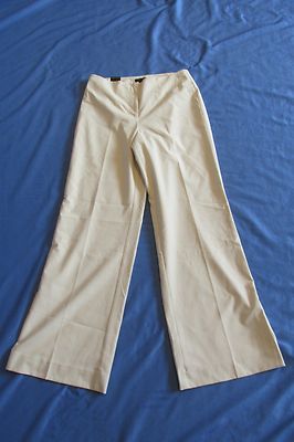 New Women's The Limited Virtual Stretch System Beige Khaki Dress Pants Size 8