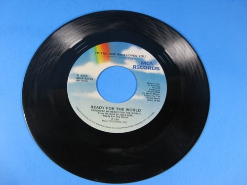 Ready For The World Slide Over / I'm The One Who Loves You 45 MCA 1985 - Picture 2 of 2