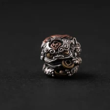 Pixiu Bead Bracelet Feng Shui Black Obsidian Beads Bracelet Good Luck