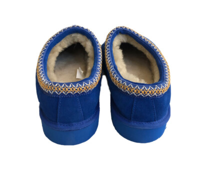 UGG MEN TASMAN CLASSIC BLUE SHEARLING LINED MOCCASIN SHOE US  display picture 3