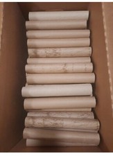 50 Empty Paper Towel Rolls Tubes Craft Art Cardboard FLATTEN FOR SHIPPING 