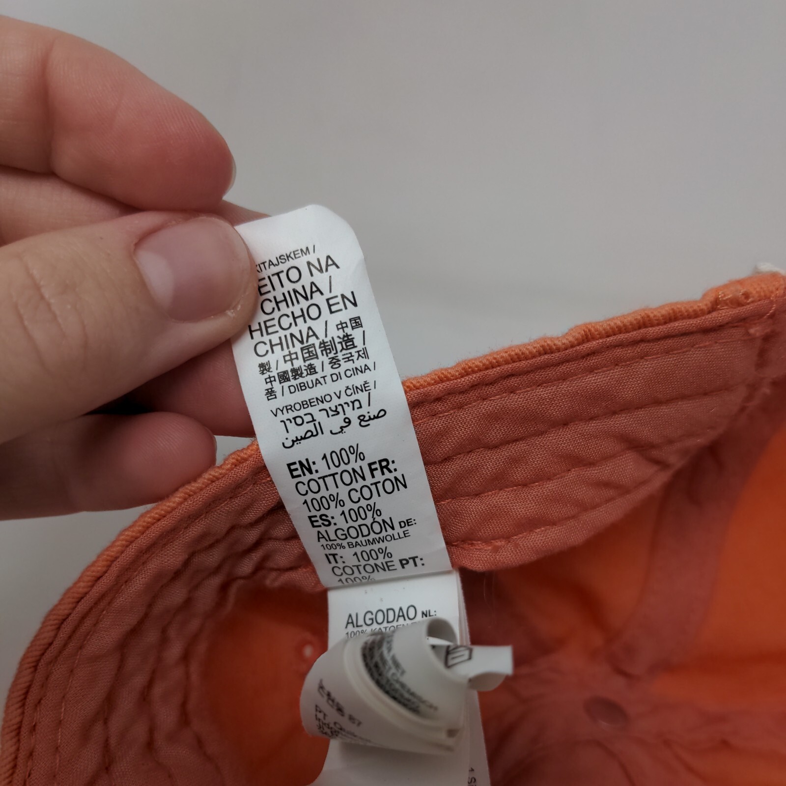 ROXY Strapback Hat Orange One Size Adjustable Emb… - image 8