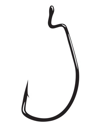 Gamakatsu Offset EWG Superline Worm Hook Bass Fishing Soft Plastic Bait Hook