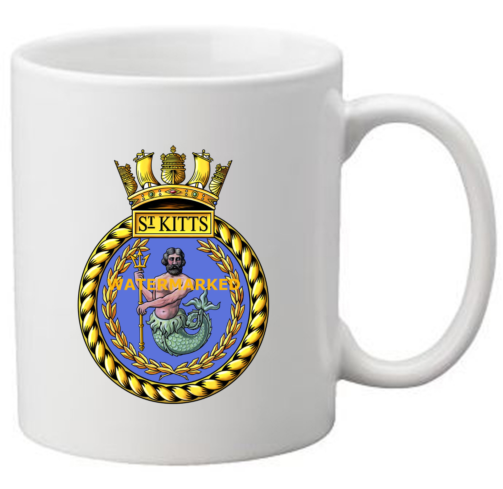 HMS ST KITTS COFFEE MUG eBay