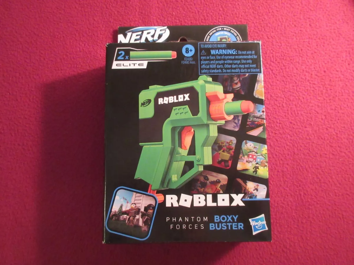 New Roblox Nerf Phantom Forces Boxy Buster Gun (Sealed W/Code)