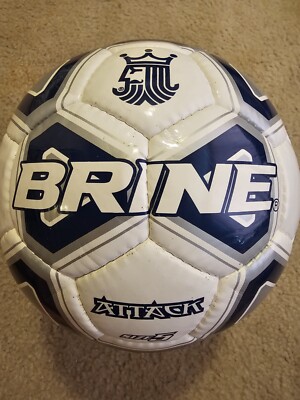 Brine Attack Match Soccer Ball Navy/White - Size 5