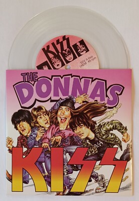 The Donnas / KISS Strutter / Detroit Rock City 7'' Clear Vinyl 1999 Ltd Ed NEW