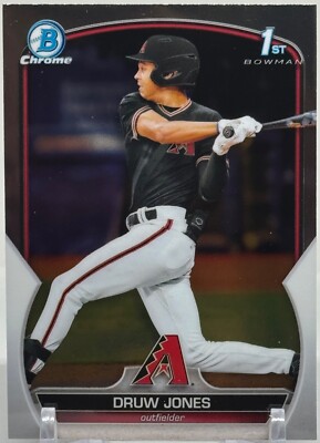 2023 Bowman Druw Jones Chrome 1st Prospect #BCP-25 Arizona Diamondback