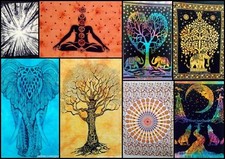 30pc Cotton Mandala Wall Hanging Tapestry Poster Bulk Hippy Hippie Wholesale Lot