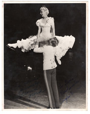 Gloria Nord & Douglas Breniser Signed Photo 1960s / Autographed Ice Follies