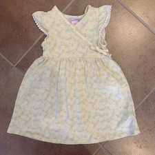 Tommy Bahama Girls Floral Yellow Dress 3T
