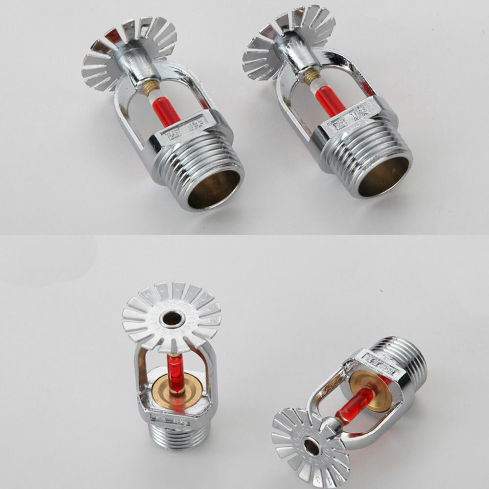 Tête De Gicleur Incendie 68°C - 1/2 Pouce Filetage - Cuivre Antirouille - Pour Maison Et Résidentiel - Réponse Rapide