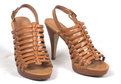 franco sarto kelso leather strappy sandal