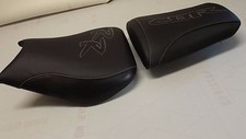 Honda 04050607 Cbr1000rr Front Rear Seat Covers Black Carbon Fiber Texture