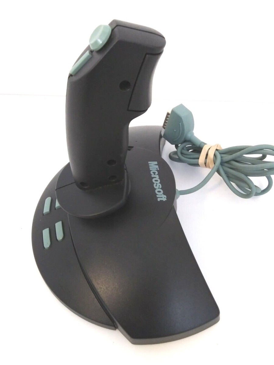 Microsoft SideWinder 3D Pro joystick Black PC Gaming Vintage 90s