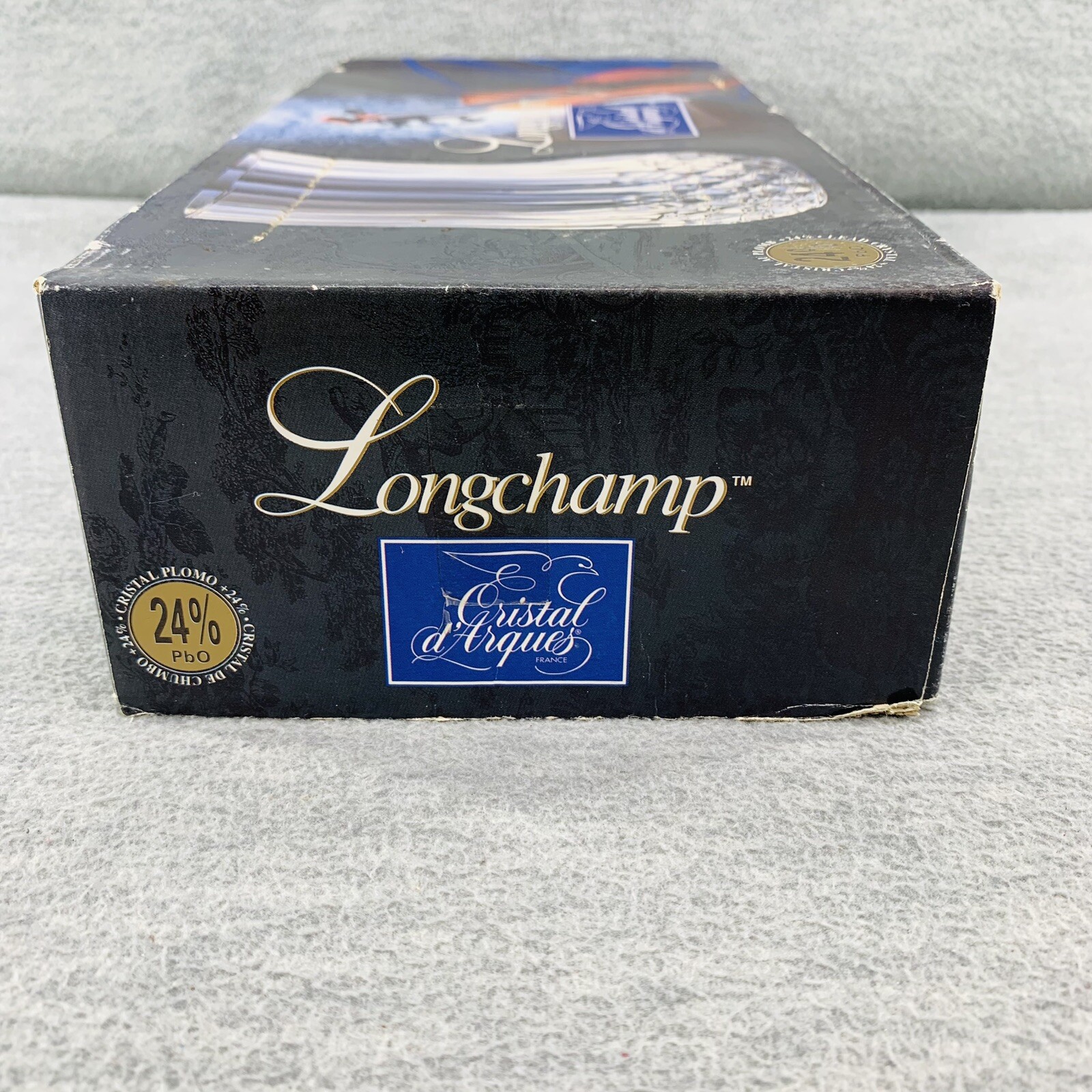 LONGCHAMP Cristal D'Arques 12 oz Highball Water Glasses Set Of 4 (ONE