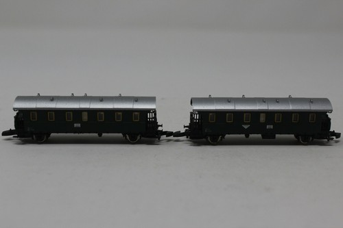 Z Scale Märklin mini-club 81417 5 Pole Loco plus 4 car SET in original box (A) - Picture 7 of 11