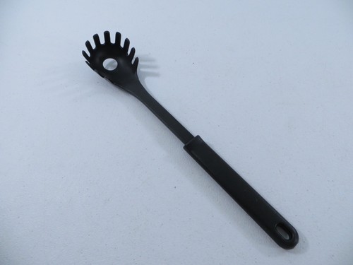 Calphalon 14" Black Nylon Plastic Spaghetti Fork Cooking Serving Spoon