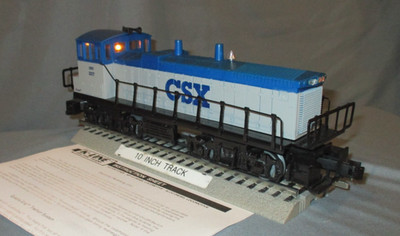 K-Line 2217 CSX Seaboard SBD Dual Motor Pwr'd MP-15 Diesel O/027 ga. wks/ Lionel
