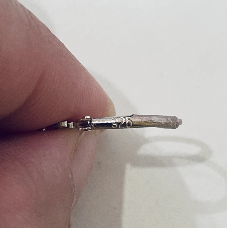 Pendientes Corazón Orgánicos Robert Lee Morris Bronce con Cierre .925 Foto 4 de 4