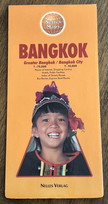 Bangkok Greater Bangkok Bangkok City Places Of Interest Fold Out Map Nelles Maps