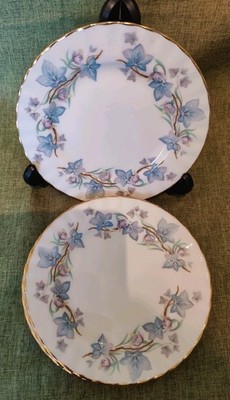 Vintage Royal Kent Trentside Bone China Beilagenteller x3