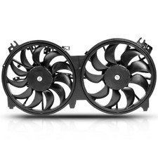 Dual Radiator Condenser Fan Assembly Compatible with 2007-2018 for Nissan for