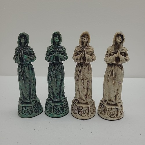 Ancien échiquier / dames maya aztèque en bois avec tiroirs fait maison occasion - Photo 13/24
