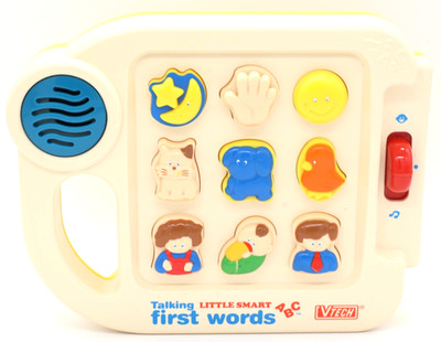 V TECH Talking first words - Little Smart ABC interactive toy-Works