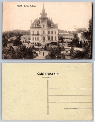 Salon-de-Provence France - Chateau Moderne RPPC - Early 1900s French Postcard
